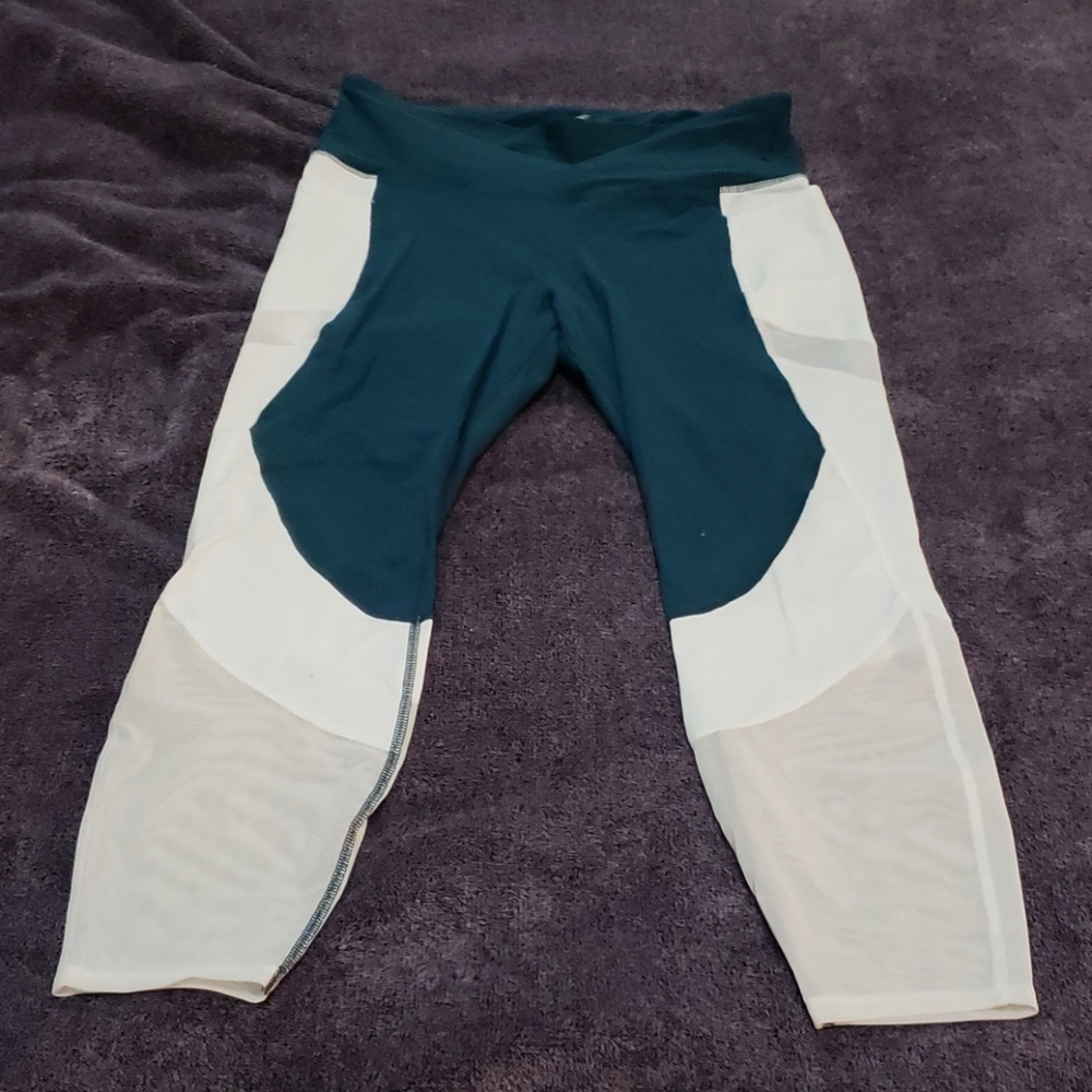 Avia Active Flex Tech Mesh Panel Leggings